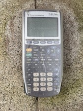 Texas Instruments TI-83 Plus Silver Edition Tested Working