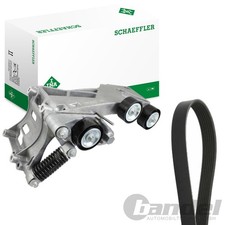 SCHAEFFLER INA KEILRIPPENRIEMEN-SATZ SPANNROLLE passend für MERCEDES A B 150-180
