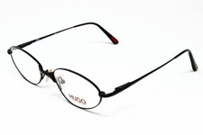 Vintage Hugo Boss Women's eyeglasses HG15536-BK Black 53mm Oval Metal Frame