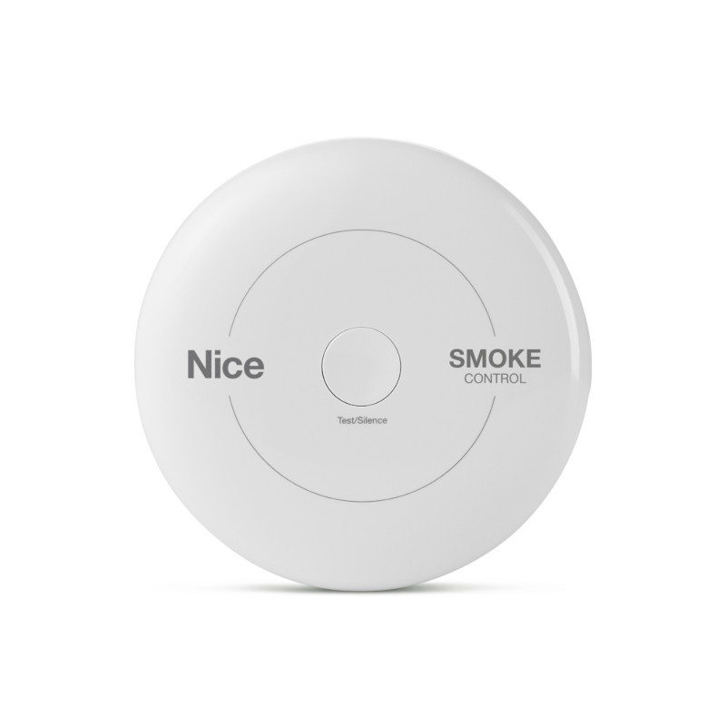 Sensore Fumo Nice Smoke-Control Z-Wave | Protezione Incendio Casa