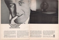 Rolls-Royce Jet Engines Vintage 2 Page Print Ad 1968 Derby England