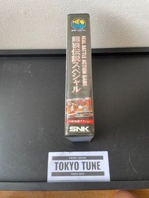 SNK Neo Geo Neogeo AES Console System ROM w/ 2 Stick Controllers Set Soft