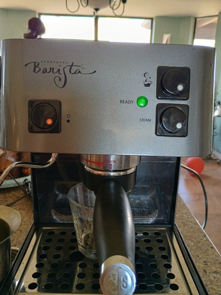Starbucks Barista Stainless Steel Coffee Espresso Machine