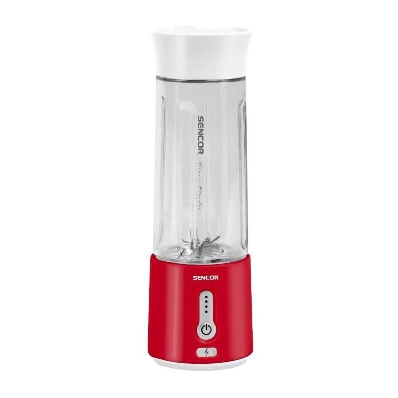 Machine a smoothie puissante Sencor SBL 134RD avec lames inox pour glace pilee