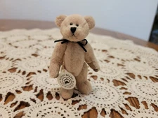 Miniature Boyd's Wuzzie's Bear Plush 5 Way Jointed 3.5 in. high NEW with Tag