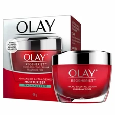  CLICK ON IMAGE TO ZOOM   OLAY Regenerist Microsculpting Fragrance Free Face Cre