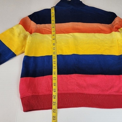 Polo Ralph Lauren boy size 16 multi colored 1 / 4 zip pullover New - Picture 6 of 10