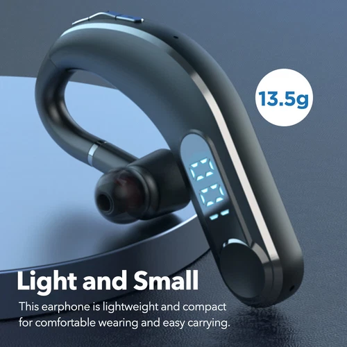 Bluetooth-Sport-Kopfhörer Drahtlose Ohrhörer Ohrbügel Ohrstöpsel Hands - Bild 6 von 12