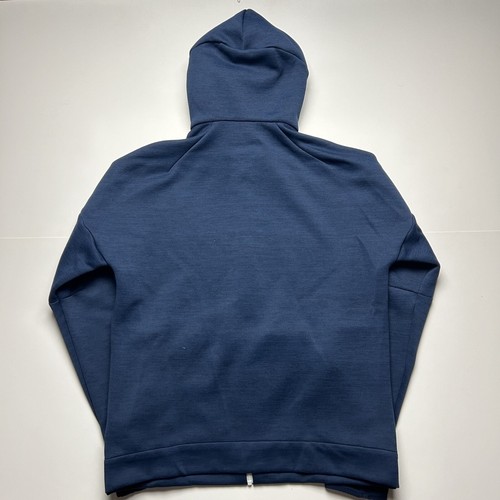 Adidas Manchester United Hoodie Full Zip Up Navy Blau Fußball Gr. Large - Bild 6 von 6