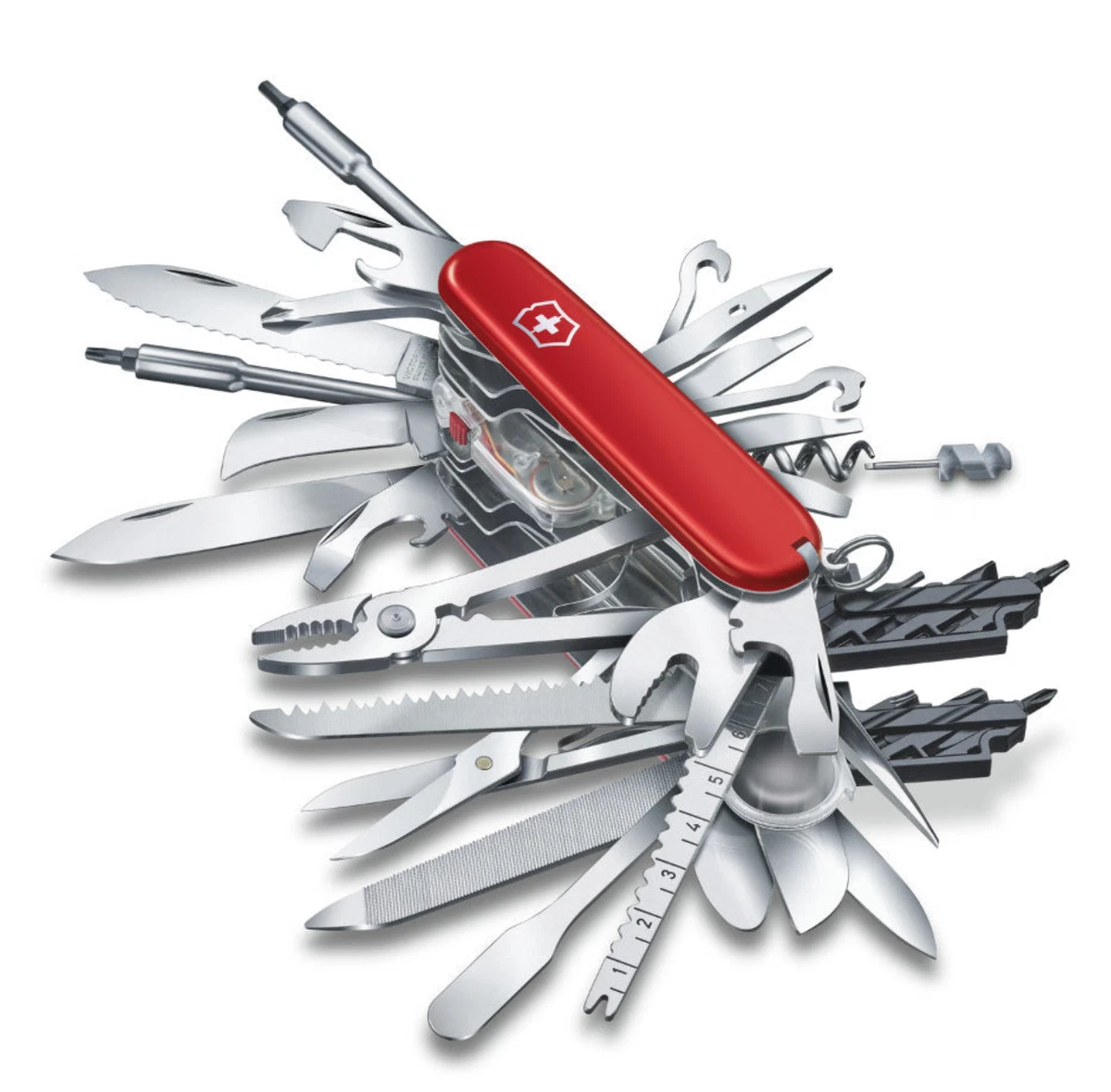 Victorinox Swiss Army Knife Swisschamp XXL 73 Functions, 1.6795