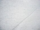Calvin Manarola Silvery White Textured Chenille Upholstery Fabric