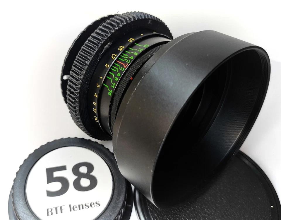Obiettivo Canon EF Anamorphic Oval Bokeh HELIOS 44-2 2/58mm attacco EF Cinemod Prime - Immagine 4 di 4
