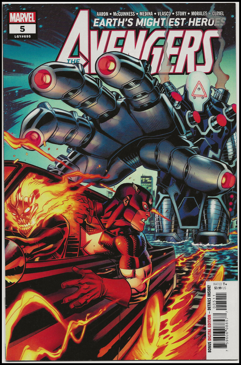 AVENGERS #5 (2018) 1ST PROGENITOR CELESTIAL ETERNALS BRAVE NEW
