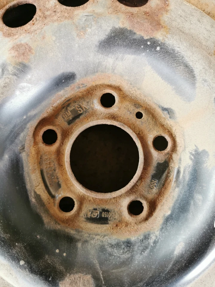 Opel Zafira A T98 Stahlfelge Reserverad Ersatzrad Notrad 6Jx15 ET43 2150150 - Bild 2 von 4