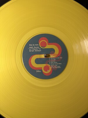 She & Him   Melt Away   Indie Exclusive -Lemonade Yellow Vinyl - SEALED 