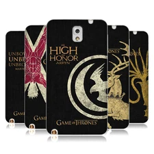 OFFICIAL HBO GAME OF THRONES HOUSE MOTTOS SOFT GEL CASE FOR SAMSUNG PHONES 2