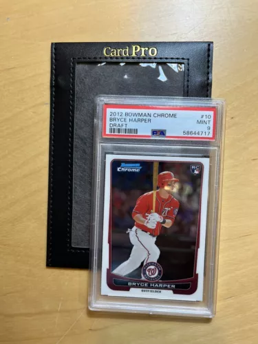Bryce Harper 2012 Bowman Chrome Draft #10 RC