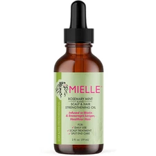 Mielle Rosemary Mint Hair Oil 2oz Biotin Infused Scalp and Split End Treatment