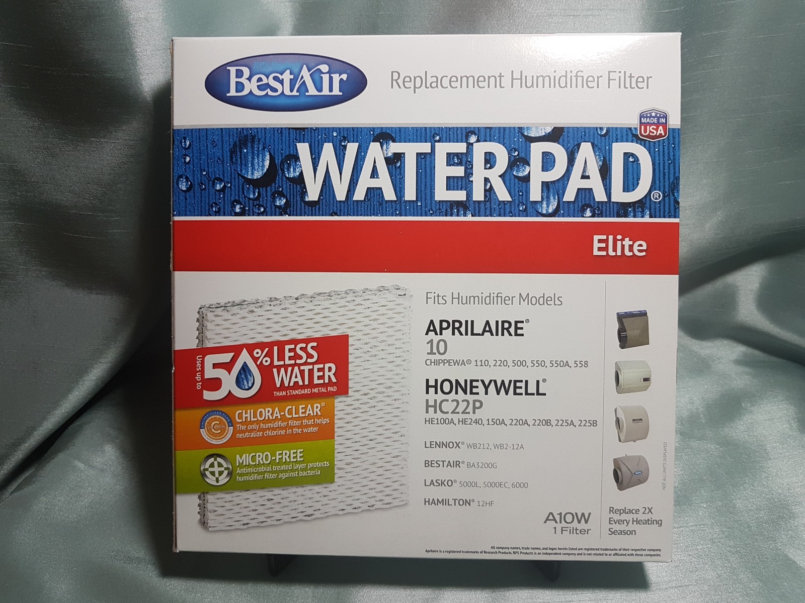 Best Air BestAir A10W Humidifier Filter Wick Water Pad Elite eBay
