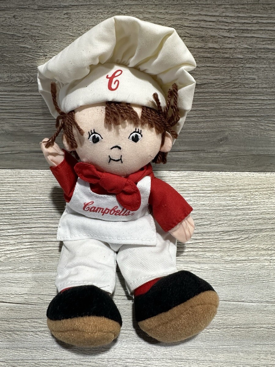 Campbell Soup Plush Doll Boy With Brown Hair *See Details* | eBay