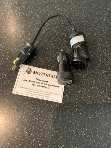 BMW MOTORRAD 12V/12 VOLT HELLA STIL DIN CIG STECKER STECKER ADAPTER + C-TYP USB