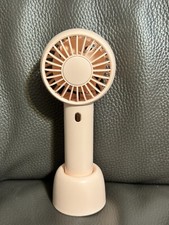 Portable Mini Hand-Held Small 3 Speed Cooler Cooling USB Rechargeable Desk Fan