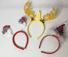 Christmas Headbands Pack Of 3 Cute Christmas Head Wear Funny