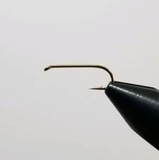 25 DAIICHI TRADITIONAL NYMPH FLY HOOK Style #1560 Sproat Bend, Down Eye, Bronze