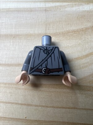 LEGO 2010s Lord of the Rings Minifigure Gray Rope Torso 973pb1142c01 ...