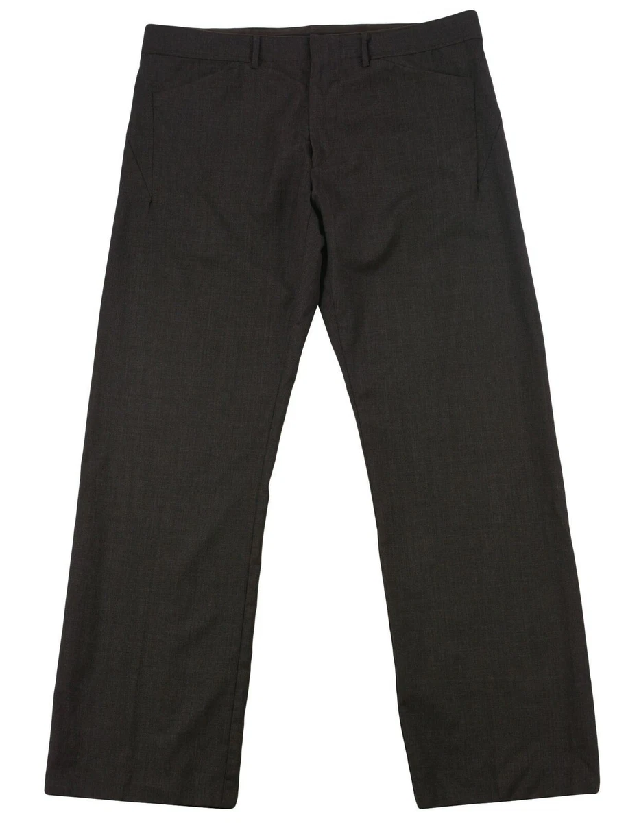 Marithe Francois Girbaud Women's Square Pants Trouser Wide-Leg Wool Size D-52