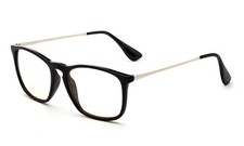 Blue Light Blocking Gaming Glasses Keyhole Anti Glare Stop Strain Eye UV 100 