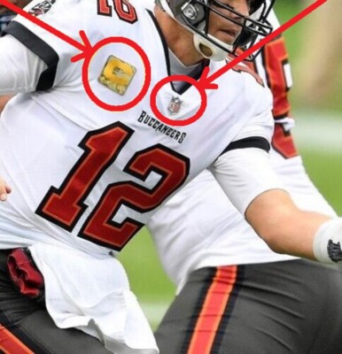 Nfl Brady Captain Patch Uniform Rainbow Captain Patch Nfl Tom