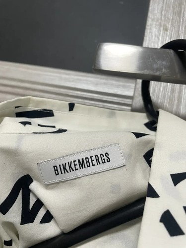 Dirk Bikkembergs Monogram Rare Shirt Classic Mans Size M - Picture 13 of 16