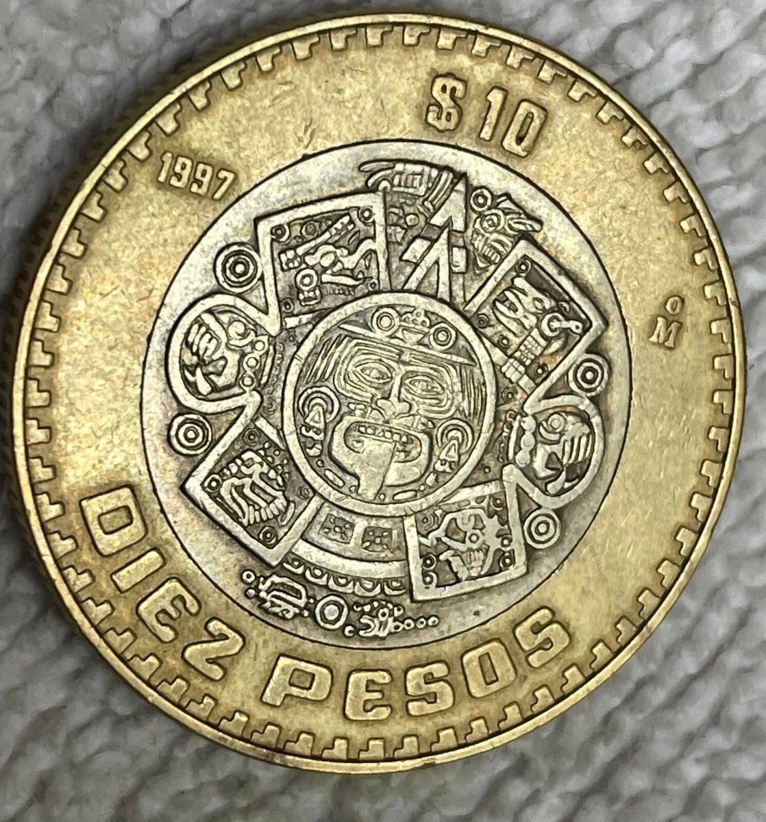 値下げ Mexico coin 1996 10 peso 5 OZ 1996 Mexico 5 oz Silver 10 Pesos Cabeza Olmeca Proof - CV