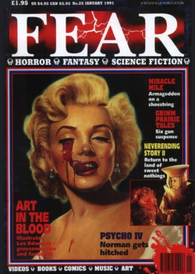 FEAR MAGAZINE (U.K.)  26 Classic Issue Collection On USB Flash Drive