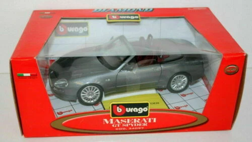 Articoli di modellismo statico Burago Scala 1:18 per Maserati