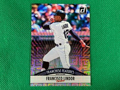 2019 Donruss Franchise Features Vector #2 Francisco Lindor Fernando Tatis Jr.