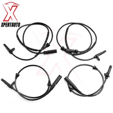4x Front Rear ABS Wheel Speed Sensors For BMW X5 X6 E70 E71 F15 F16 34526771776