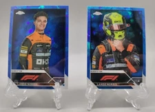 2023 Topps Chrome Sapphire Formula  1 LANDO NORRIS #25 #26 * McLaren * Lot of 2
