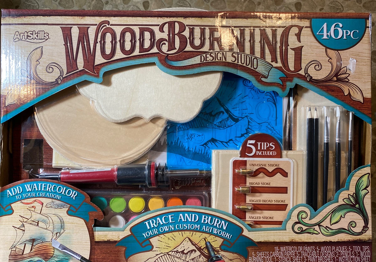 Wood Burning Design Studio Set, Woodburners Kit