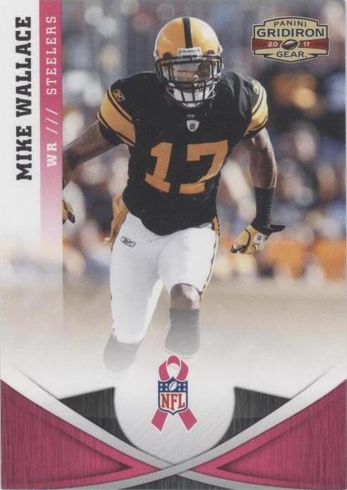 2011 A Crucial Catch Breast Cancer Awareness Mike Wallace #97 - 1 of 2
