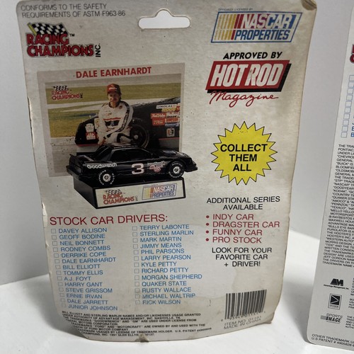 Lotto di nuovi oggetti da collezione NASCAR 1/64 - Gordan, Elliot, Harvick, Foyt, Kulwicki - Foto 12 di 17