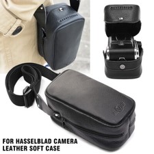 Real Leather for Hasselblad Camera Soft Case Protective Shoulder Bag Black USA
