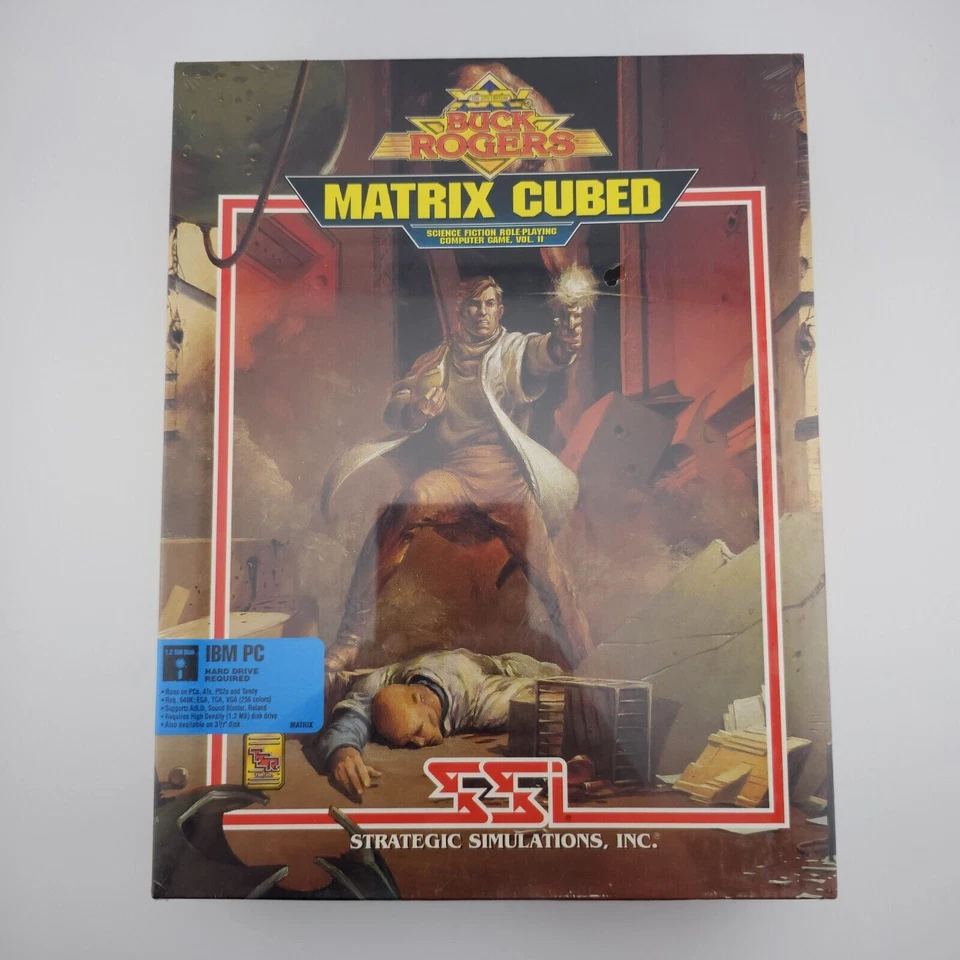 Buck Rogers: Matrix Cubed, 1992, Big Box, New & Sealed - Image 2 of 4