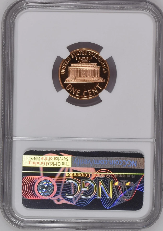 :1987-S 1C LINCOLN CENT NGC PF 70 ULTRA CAMEO TOP POP RARITY R5 HIGHEST GRADES - Image 2 of 2