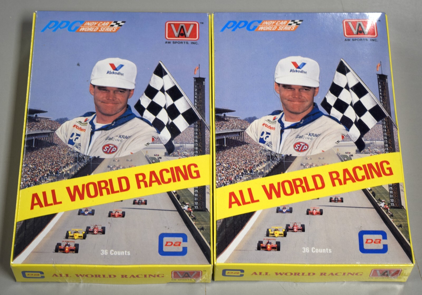 Lot Of (2) 1991 PPG Indy Car World Series All World Racing Factory ...