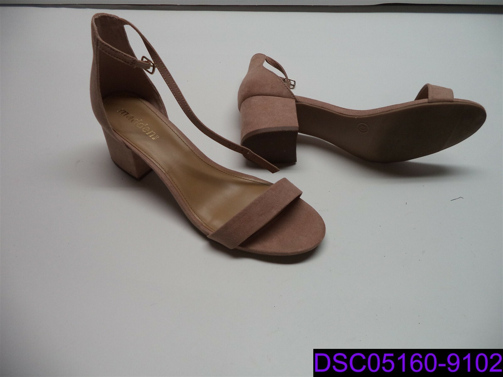 Size 10 Women Sandal Madden NYC Isabel Block Heel Sandal Blush, 2183034 |  eBay