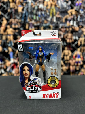 WWE Wrestling Elite Collection Action Figure Sasha Banks Series 83 Wrestler NIB