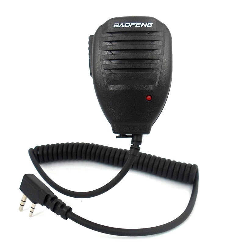 PPT Speaker MIC Microphone For Kenwood Baofeng UV-5R 5RE UB5 888S Walkie Talkie