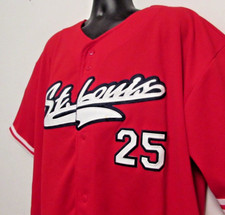VTG Sport Attack Men Large Baseball Jersey St. Louis McGwire All Stitch USA Made